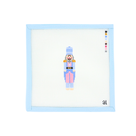 Blue Sugar Plum Solider Nutcracker