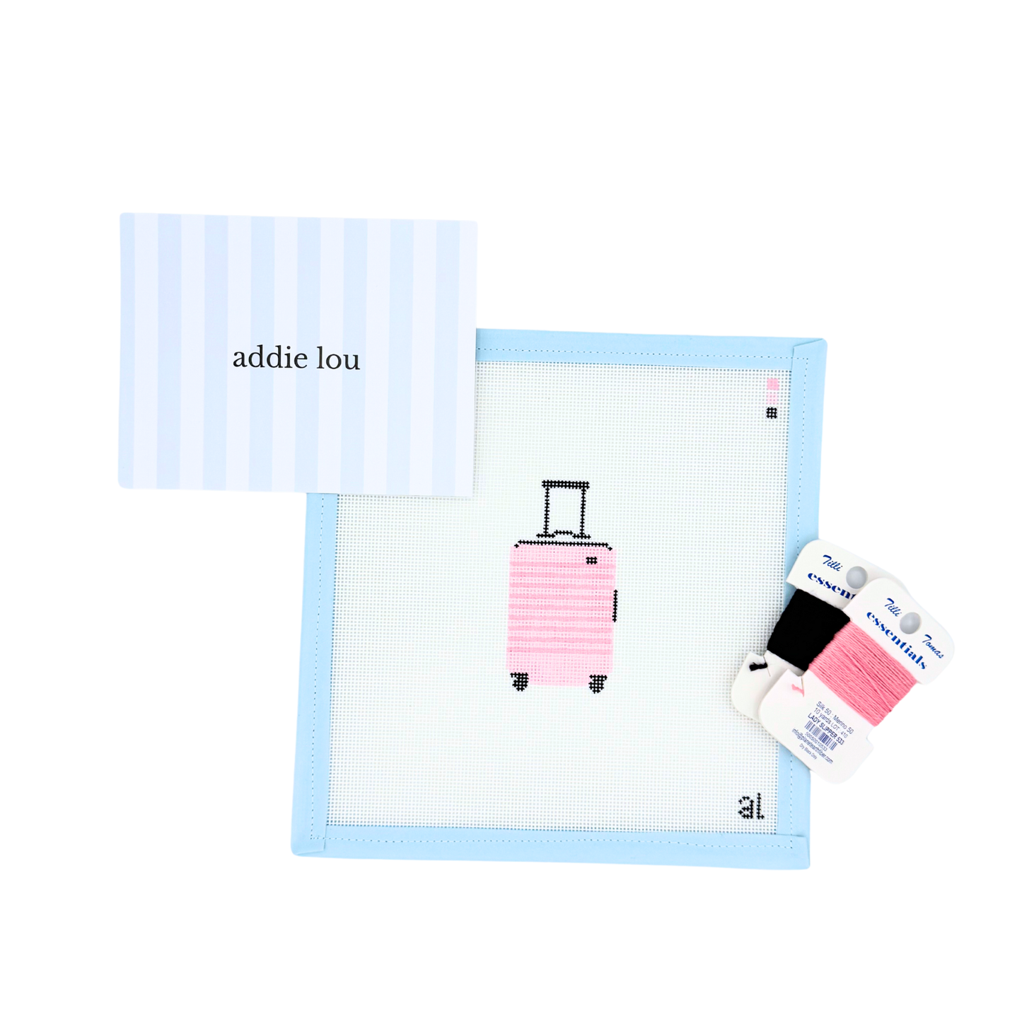 Pink Carry-On Suitcase