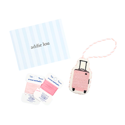 Pink Carry-On Suitcase