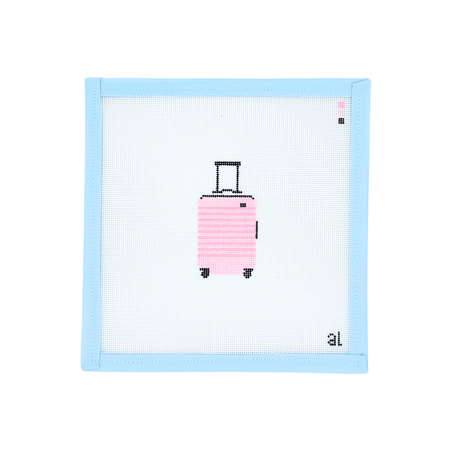 Pink Carry-On Suitcase