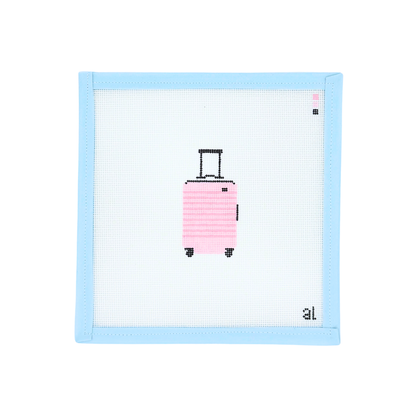 Pink Carry-On Suitcase