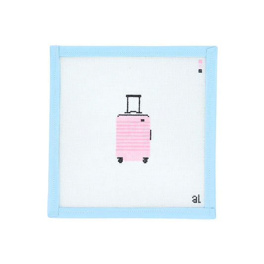 Pink Carry-On Suitcase