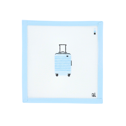 Blue Carry-On Suitcase