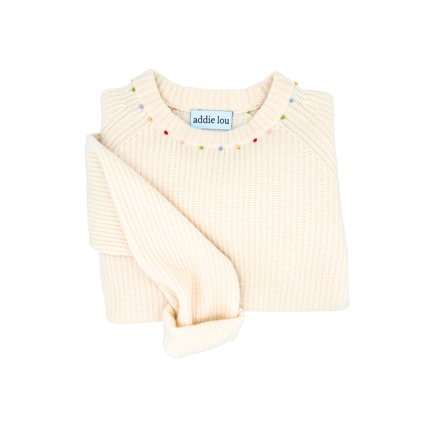 Cashmere Confetti Sweater - Pre-Order (Ships Early February)